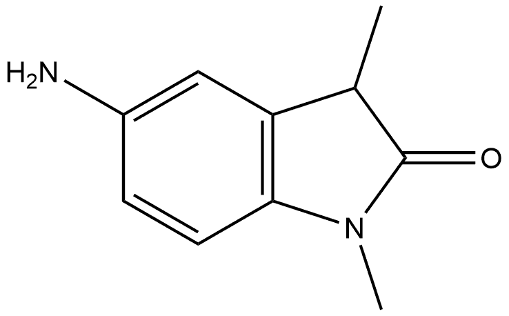 5-Amino-1,3-dihydro-1,3-dimethyl-2H-indol-2-one Structure