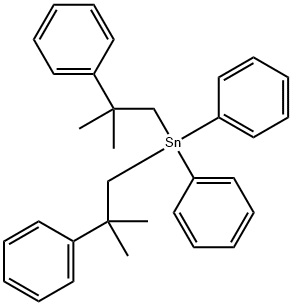 Dineophyldiphenyltin Structure