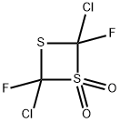 1,3-Dithietane, 2,4-dichloro-2,4-difluoro-, 1,1-dioxide Structure