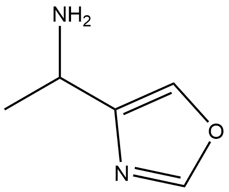 4-Oxazolemethanamine, α-methyl- 구조식 이미지