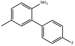 4'-Fluoro-5-methyl-[1,1'-biphenyl]-2-amine Structure