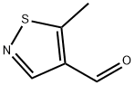 4-ISOTHIAZOLECARBOXALDEHYDE, 5-METHYL- 구조식 이미지