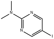 2-Pyrimidinamine, 5-iodo-N,N-dimethyl- 구조식 이미지