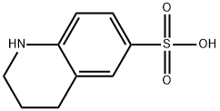 1,2,3,4-Tetrahydro-6-quinolinesulfonic acid 구조식 이미지