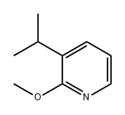 Pyridine, 2-methoxy-3-(1-methylethyl)- 구조식 이미지