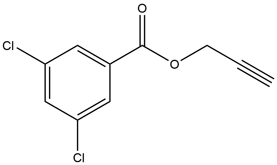 2-Propyn-1-yl 3,5-dichlorobenzoate Structure