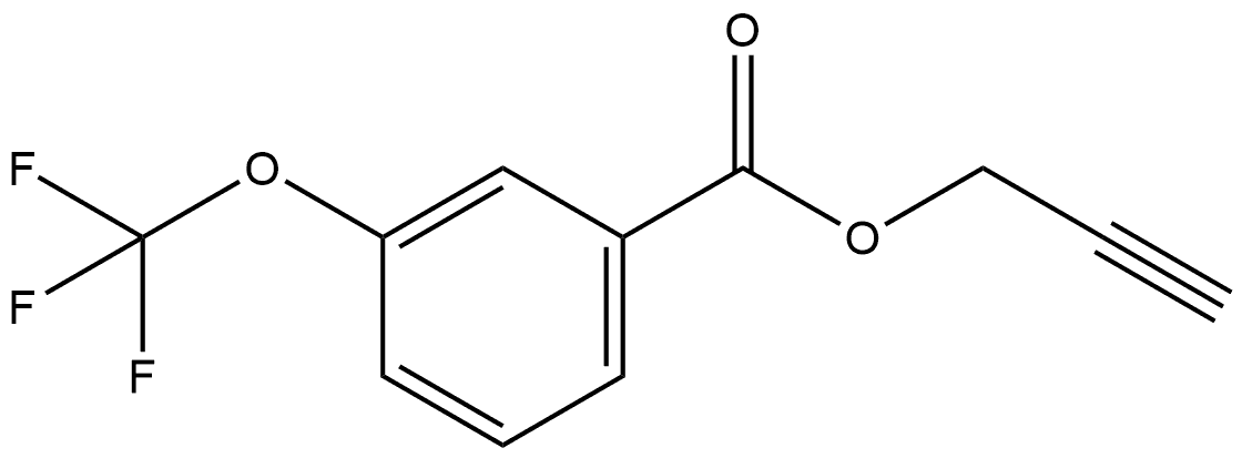 2-Propyn-1-yl 3-(trifluoromethoxy)benzoate Structure