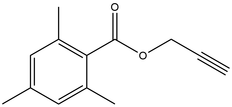 2-Propyn-1-yl 2,4,6-trimethylbenzoate Structure