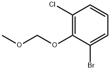 1-bromo-3-chloro-2-(methoxymethoxy)benzene Structure