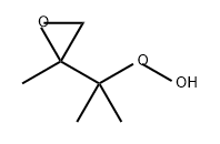 Oxirane, 2-(1-hydroperoxy-1-methylethyl)-2-methyl- 구조식 이미지