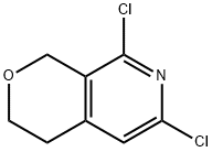 1H-Pyrano[3,4-c]pyridine, 6,8-dichloro-3,4-dihydro- Structure