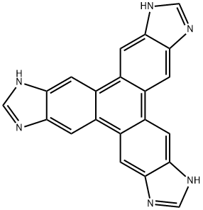 1H-Triphenyleno[2,3-d:6,7-d':10,11-d'']triimidazole, 6,13-dihydro- Structure