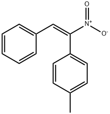 Benzene, 1-methyl-4-[(1E)-1-nitro-2-phenylethenyl]- Structure