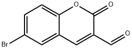 6-Bromo-2-oxo-2H-chromene-3-carbaldehyde 구조식 이미지