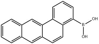 Boronic acid, B-benz[a]anthracen-4-yl- Structure