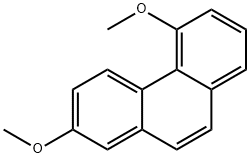 Phenanthrene, 2,5-dimethoxy- 구조식 이미지