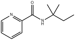 2-Pyridinecarboxamide, N-(1,1-dimethylpropyl)- Structure