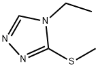 4H-1,2,4-Triazole, 4-ethyl-3-(methylthio)- Structure