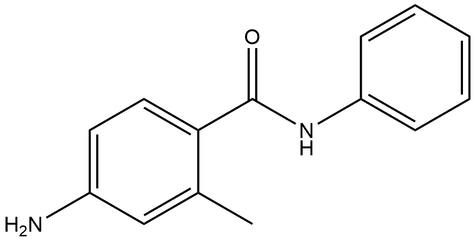 4-Amino-2-methyl-N-phenylbenzamide Structure