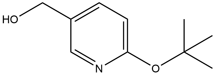 6-(1,1-Dimethylethoxy)-3-pyridinemethanol Structure