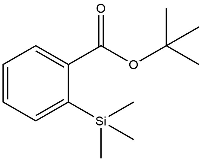 tert-butyl 2-(trimethylsilyl)benzoate Structure