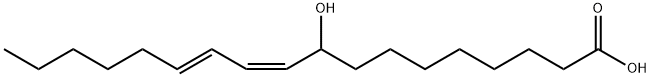 10,12-Octadecadienoic acid, 9-hydroxy-, (10Z,12E)- Structure