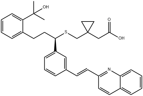 Montelukast  Impurity 34 Structure