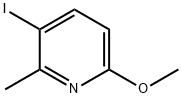 3-iodo-6-methoxy-2-methylpyridine Structure