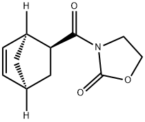 2-Oxazolidinone, 3-[(1S,2S,4S)-bicyclo[2.2.1]hept-5-en-2-ylcarbonyl]- 구조식 이미지
