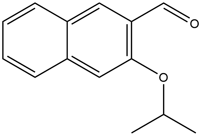 3-Isopropoxy-2-naphthaldehyde Structure