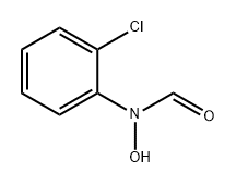 Formamide, N-(2-chlorophenyl)-N-hydroxy- Structure