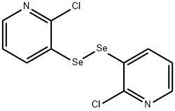 Pyridine, 3,3'-diselenobis[2-chloro- 구조식 이미지