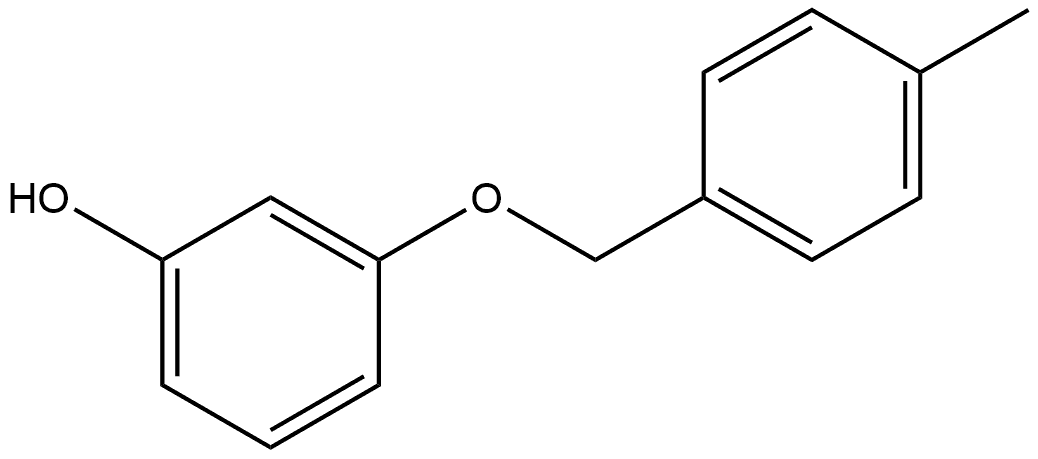 3-[(4-Methylphenyl)methoxy]phenol Structure