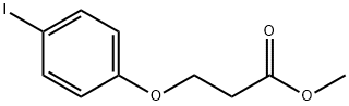 Methyl 3-(4-iodophenoxy)propanoate Structure