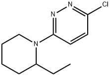 Pyridazine, 3-chloro-6-(2-ethyl-1-piperidinyl)- Structure