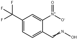 Benzaldehyde, 2-nitro-4-(trifluoromethyl)-, oxime 구조식 이미지