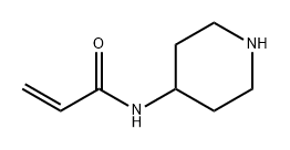 2-Propenamide, N-4-piperidinyl- Structure