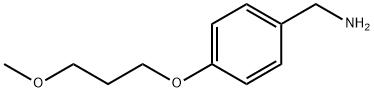 4-(3-methoxypropoxy)phenyl]methanamine 구조식 이미지