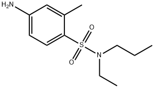 Benzenesulfonamide, 4-amino-N-ethyl-2-methyl-N-propyl- Structure