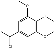 5-(1-Chloroethyl)-1,2,3-trimethoxybenzene 구조식 이미지