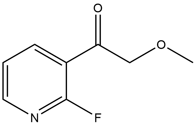 1-(2-Fluoro-3-pyridinyl)-2-methoxy-ethanone Structure