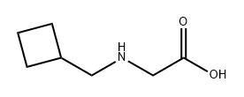 Glycine, N-(cyclobutylmethyl)- Structure