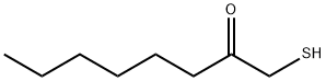 2-Octanone, 1-mercapto- Structure