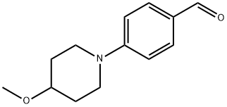 4-(4-methoxypiperidin-1-yl)benzaldehyde Structure