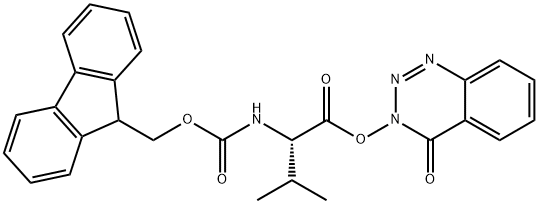 Fmoc-Val-ODhbt Structure