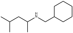 (cyclohexylmethyl)(4-methylpentan-2-yl)amine Structure