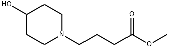 1-Piperidinebutanoic acid, 4-hydroxy-, methyl ester Structure