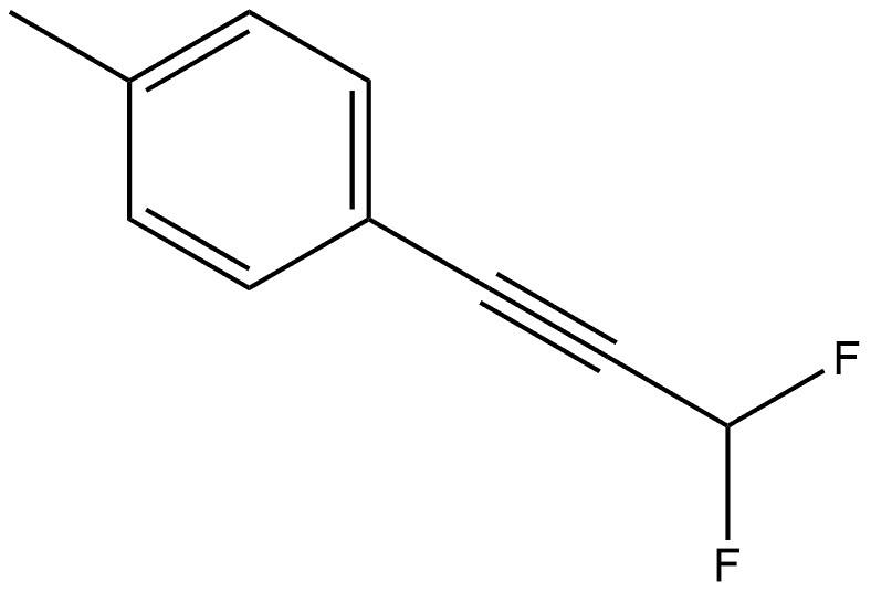 1-(3,3-Difluoro-1-propyn-1-yl)-4-methylbenzene Structure