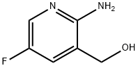 3-Pyridinemethanol, 2-amino-5-fluoro- 구조식 이미지