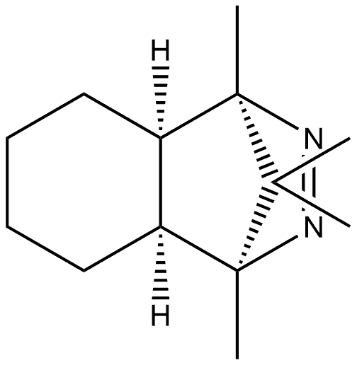 1,4-Methanophthalazine, 1,4,4a,5,6,7,8,8a-octahydro-1,4,9,9-tetramethyl-, (1α,4α,4aα,8aα)- (9CI) Structure